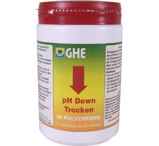 Ghe pH down Dry 500 gr Франція фото